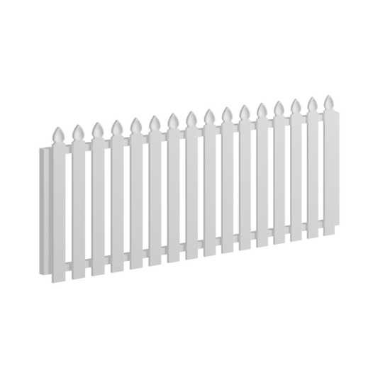 Oxworks Colonial Picket Gate - Aluminium - 1720 x 900mm - Stonnington Speartop - Image 1