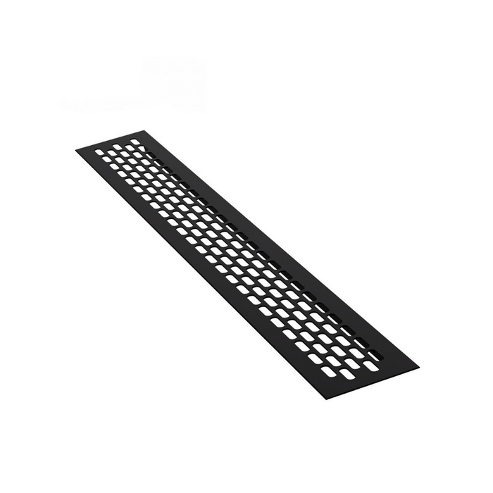 Aluminum Air Vent Grill 19-1/16x2-3/8 inch - Black – Furnica