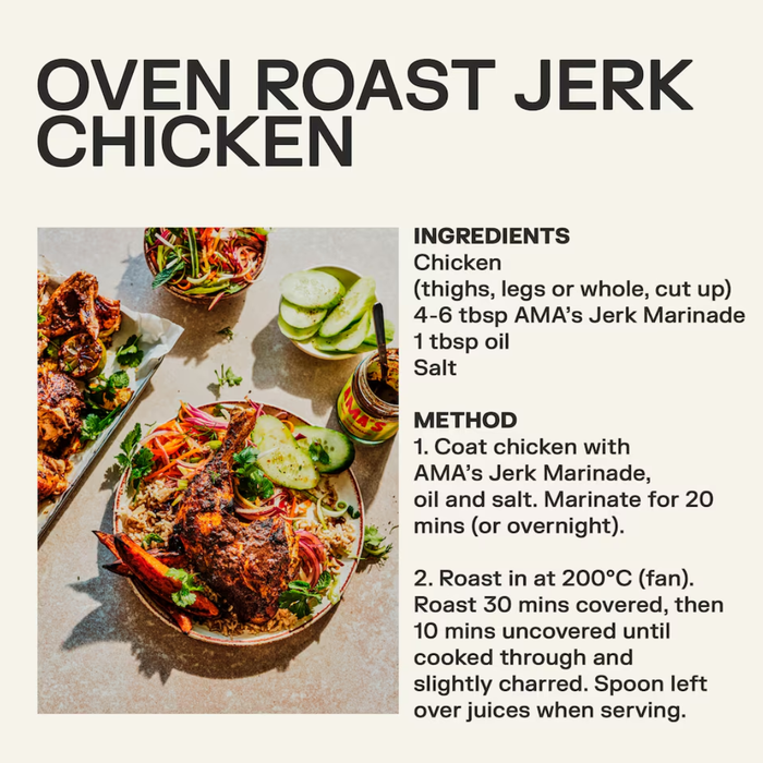 Ama's Jerk Marinade 185g