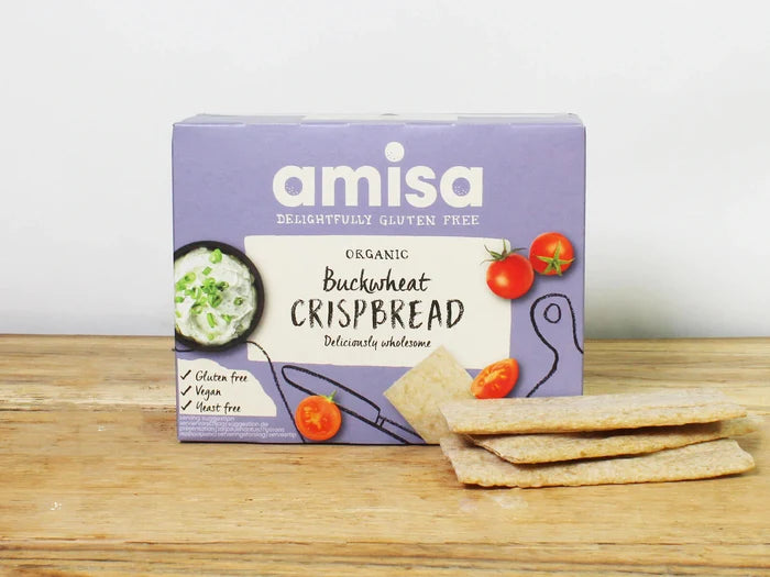 Amisa Organic Buckwheat Crispbread 120g
