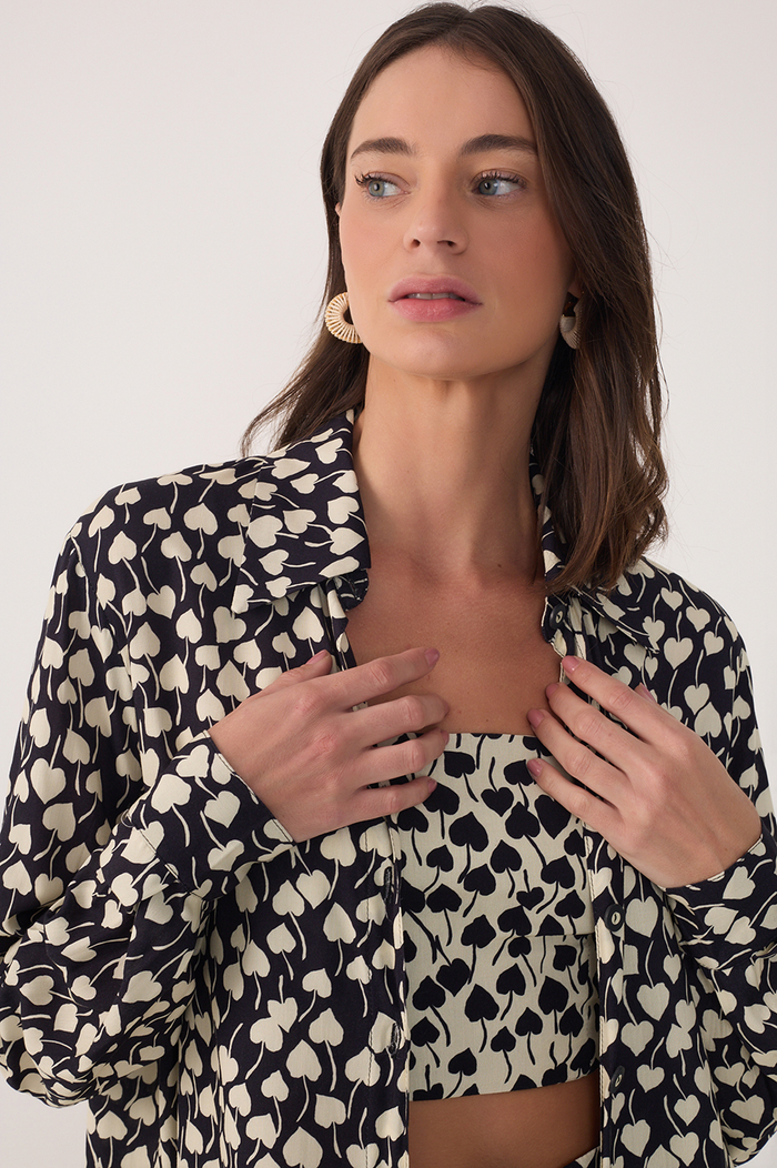 Amor Perfeito Print Shirt_3