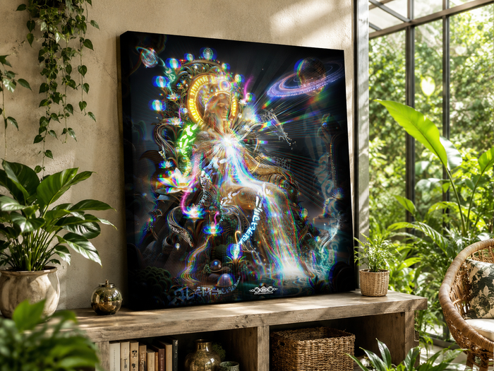 "Amrita" Stretched Canvas Print