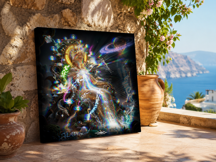 "Amrita" Stretched Canvas Print