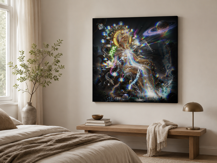 "Amrita" Stretched Canvas Print