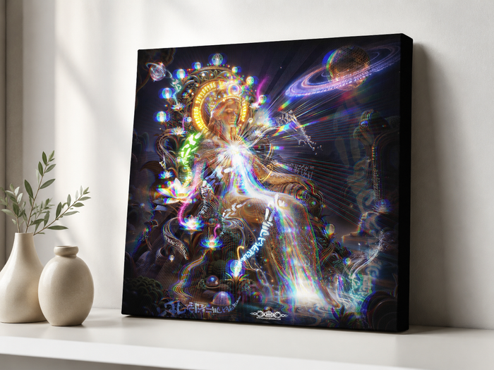 "Amrita" Stretched Canvas Print