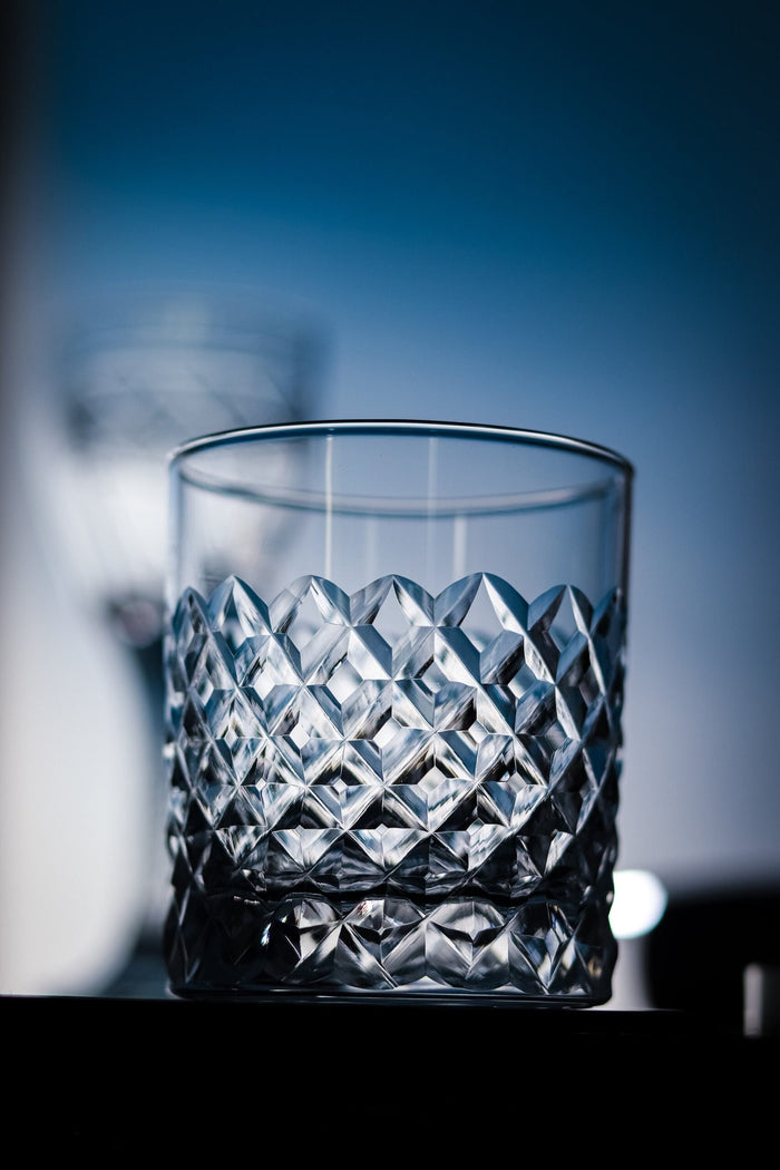 Ardbeg Italian Handcut Diamond Crystal Whiskey Glass [LUXE]