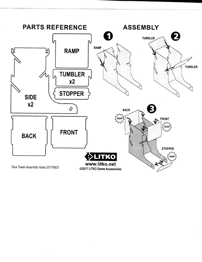 Axis & Allies Dice Tower - Combat Miniatures