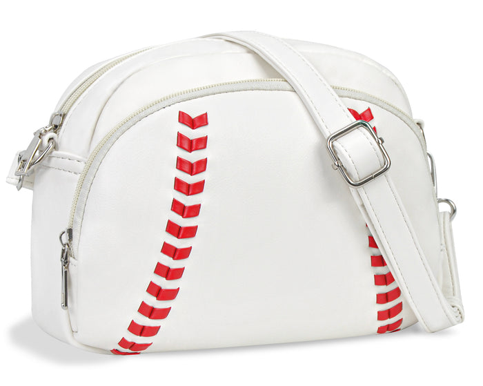 Baseball NGIL Faux Leather Crossbody Bag