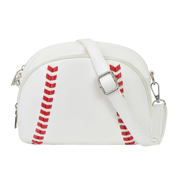 Baseball NGIL Faux Leather Crossbody Bag