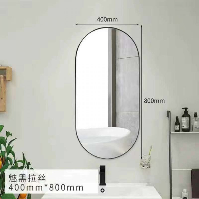 Bathroom Mirror for Wall With Black Frame 400X800/500x1000mm