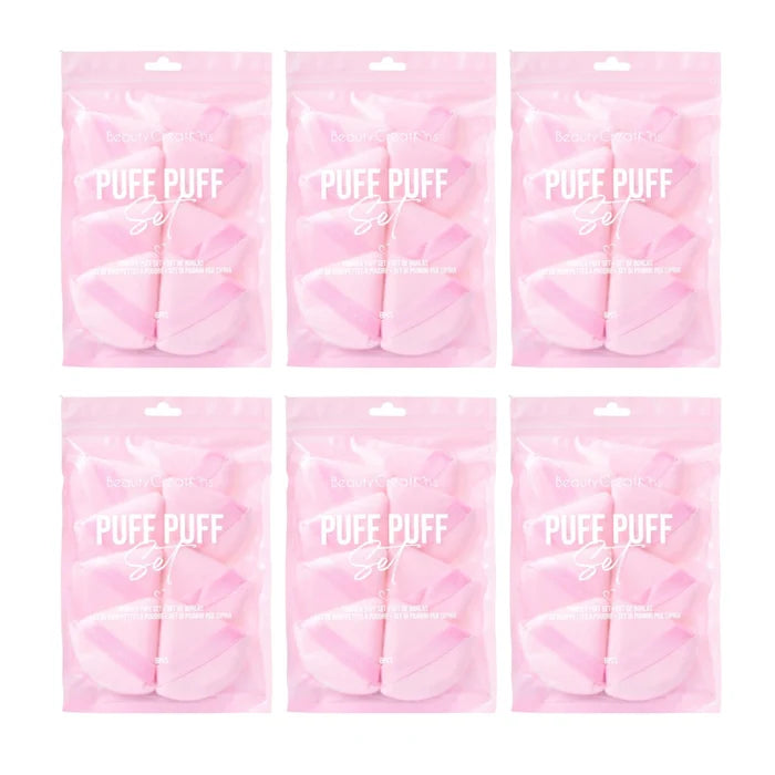 Beauty Creations - Puff Puff 8pc Pink Set