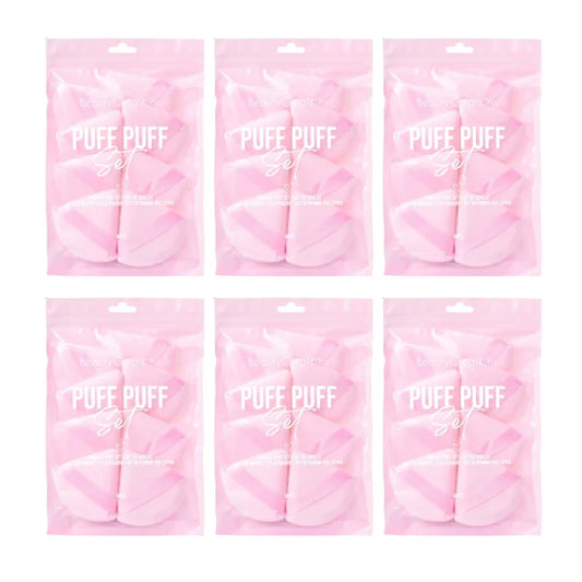 Beauty Creations - Puff Puff 8pc Pink Set