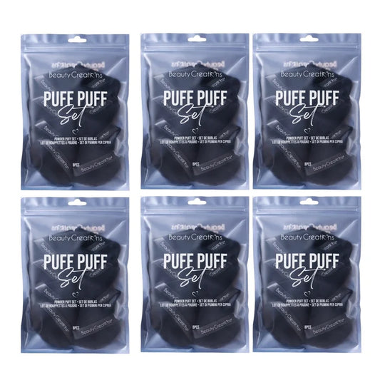 Beauty Creations - Puff Puff 8PCS Black Set