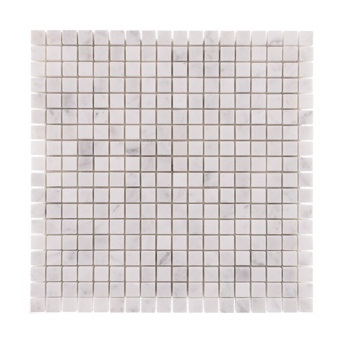 Bianco Carrara Polished Stone TileStyle 30.5cm x 30.5cm