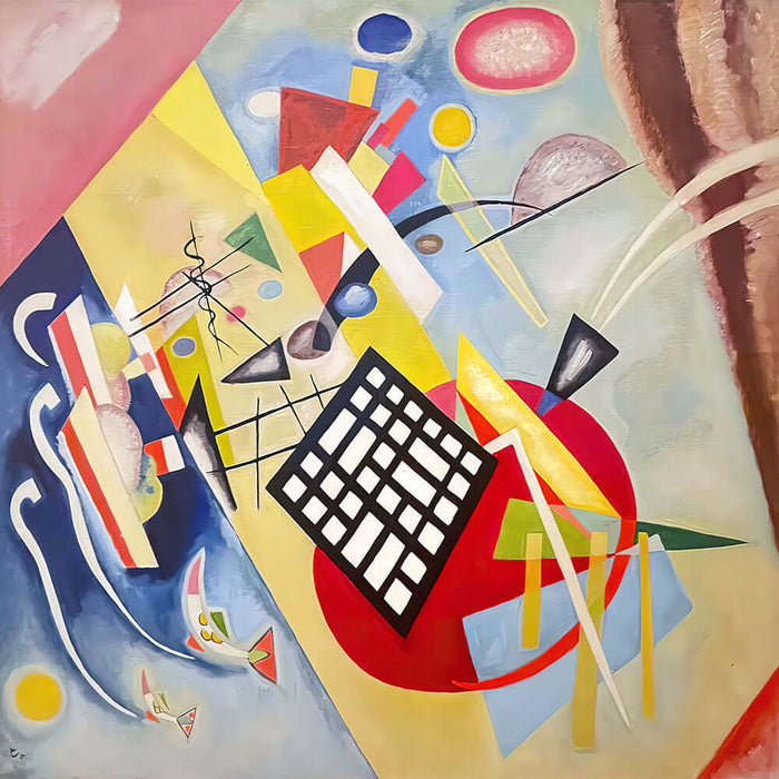 Black Grid by Wassily Kandinsky - Art Print - Zapista