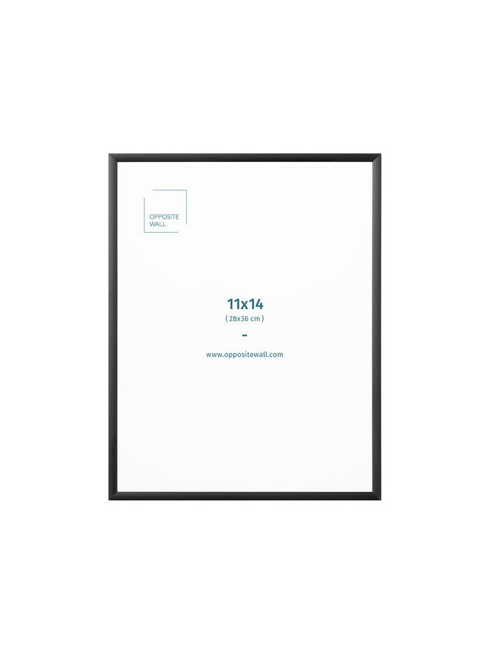 Black Metal Frame, 11x14 in | 28x36 cm