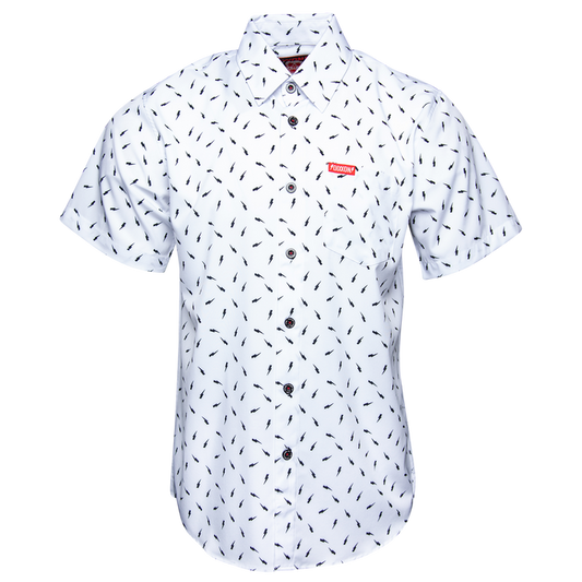 Bolt Party Shirt - White & Black