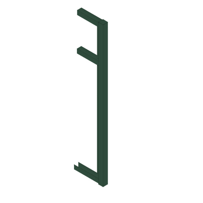 Breezeway Gate Stile - Galvanised Steel - 1500mm - Image 2