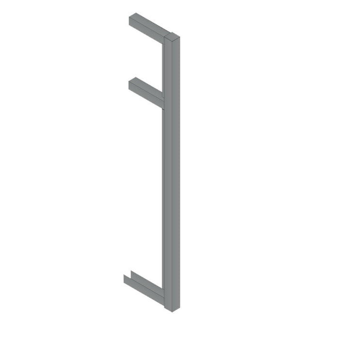Breezeway Gate Stile - Galvanised Steel - 1500mm - Image 4