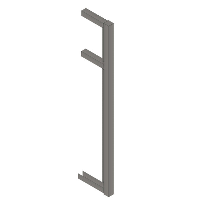 Breezeway Gate Stile - Galvanised Steel - 1500mm - Image 6