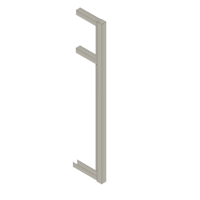 Breezeway Gate Stile - Galvanised Steel - 1500mm - Image 8