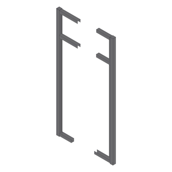 Breezeway Gate Stile - Galvanised Steel - 1800mm - Image 3