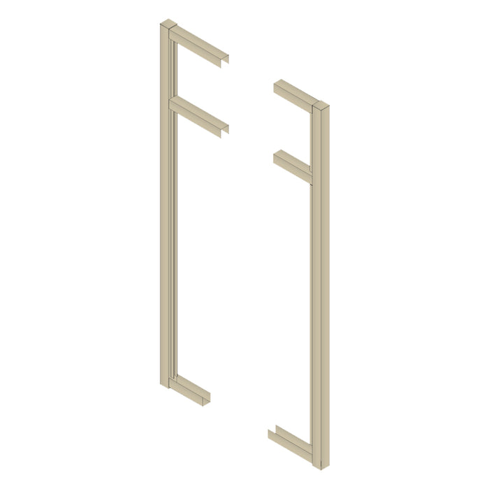 Breezeway Gate Stile - Galvanised Steel - 1800mm - Image 8
