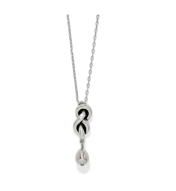 Brighton - Interlok Single Knot Drop Necklace
