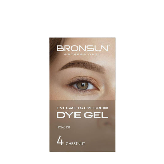 Bronsun Hybrid Lash & Brow Gel Dye Trial Kit - Chestnut #4