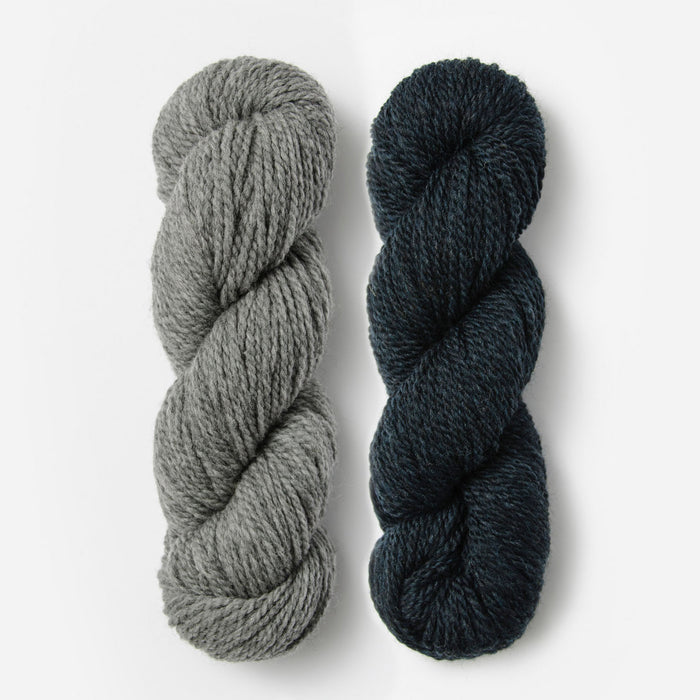 Blue Sky Fibers - Woolstok / XS / S / Storm Cloud & Midnight Sea