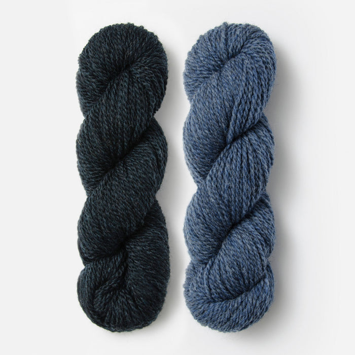 Blue Sky Fibers - Woolstok / XS / S / Midnight Sea & October Sky