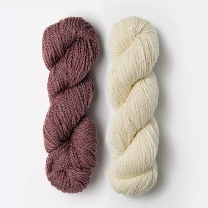 Blue Sky Fibers - Woolstok / XS / S / Lilac Bloom & Highland Fleece