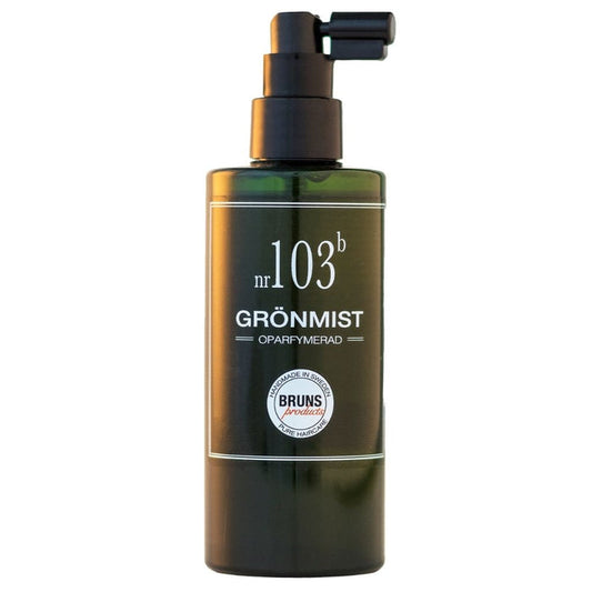 BRUNS Products Nr103b Unscented Green Mist Hajusteeton Suihke Hiuspohjalle ja kasvoille 200ml