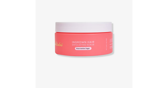 Bushbalm Watermelon Sugar Ingrown Hair Exfoliating Scrub (8oz/236ml)
