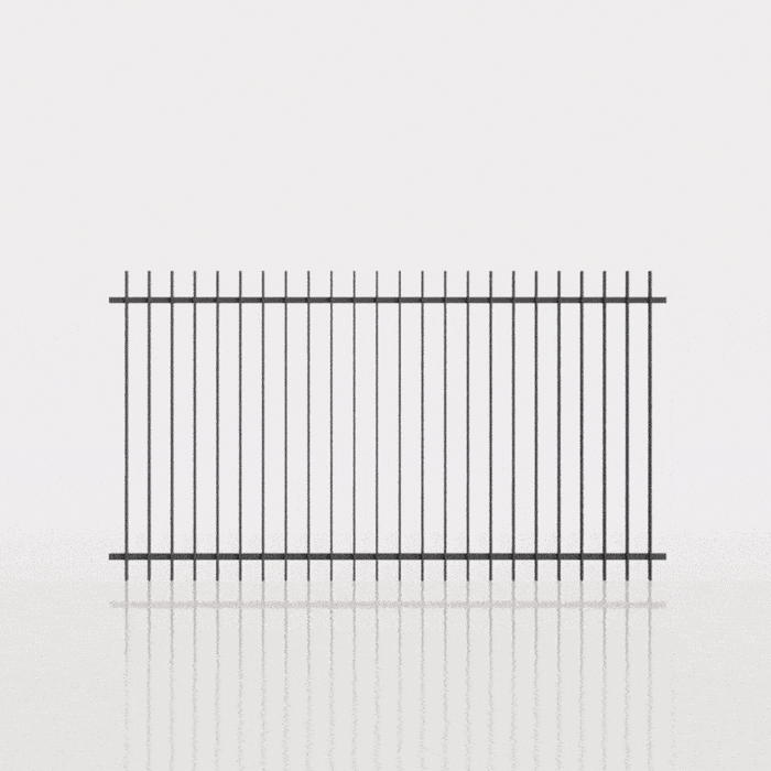 Oxworks Byron Panel - Aluminium - 50 x 10mm Blade, 2200 x 1200mm - Image 6