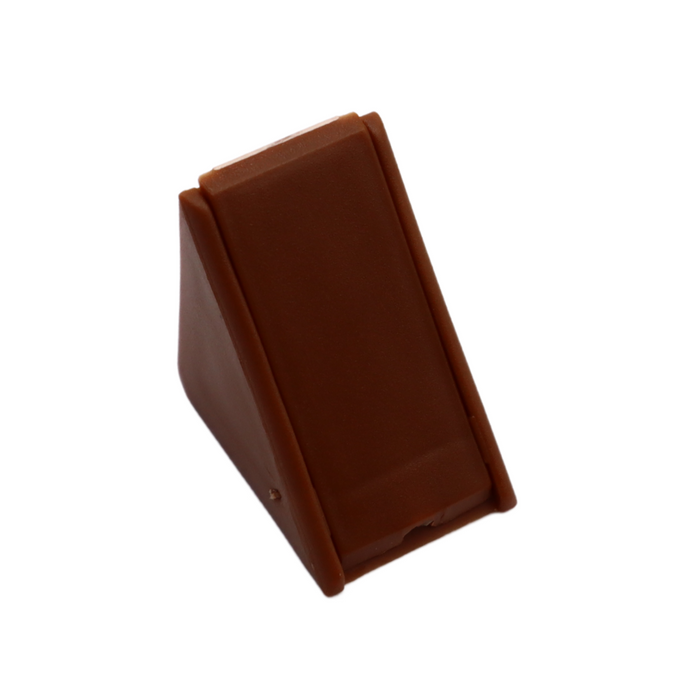 Cabinet corner braces plastic - Brown 200pcs – Furnica