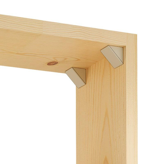 Cabinet corner braces plastic - Cream 1000pcs Furnica