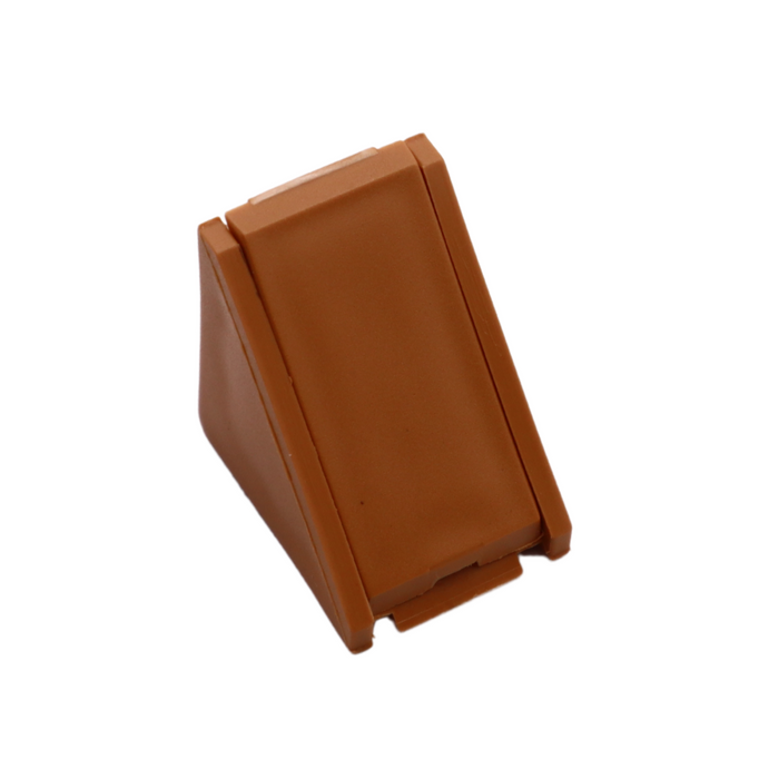 Cabinet corner braces plastic - Light Brown 200pcs – Furnica