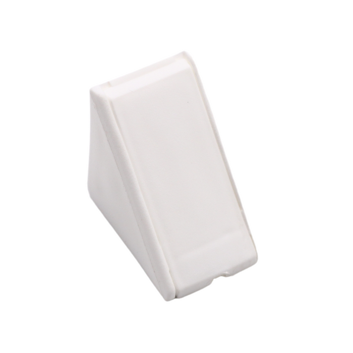 Cabinet corner braces plastic - White 200pcs – Furnica