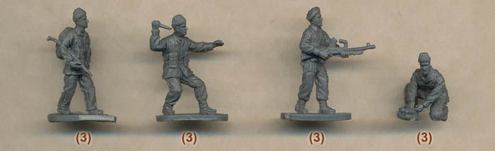 Caesar Miniatures 1/72 British Commados - Combat Miniatures