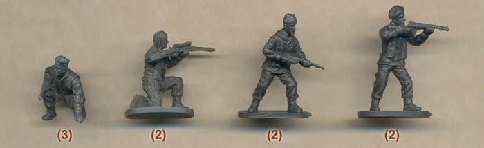 Caesar Miniatures 1/72 British Commados - Combat Miniatures