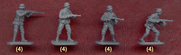Caesar Miniatures 1/72 German Army - Combat Miniatures