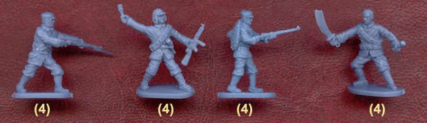 Caesar Miniatures 1/72 WW2 Chinese Army - Combat Miniatures