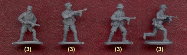 Caesar Miniatures 1/72 WW2 German Afrika Korps - Combat Miniatures