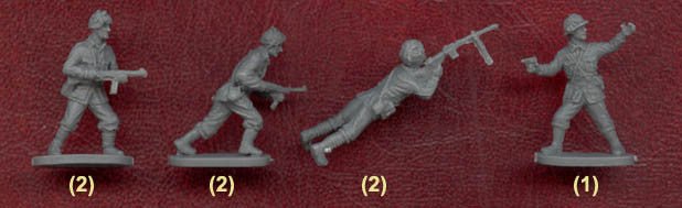 Caesar Miniatures 1/72 WW2 Italian Infantry - Combat Miniatures