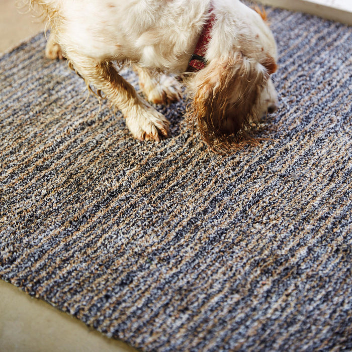 Candy Slate Stripe Washable Doormat