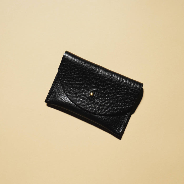 Cardholder in Black Leather