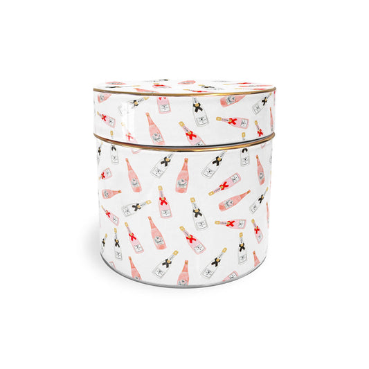 Ceramic Jar-Pink Champagne Repeat