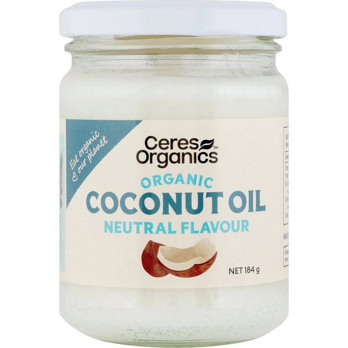 Ceres Organics Coconut Oil Neutral Flavour - 184g - L'Organic