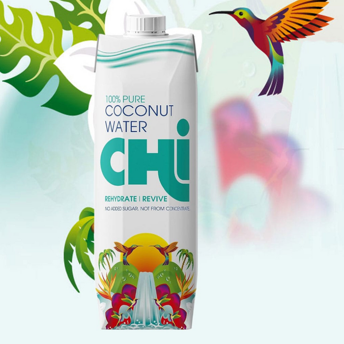 Chi Organic 100% Pure Coconut Water 1L